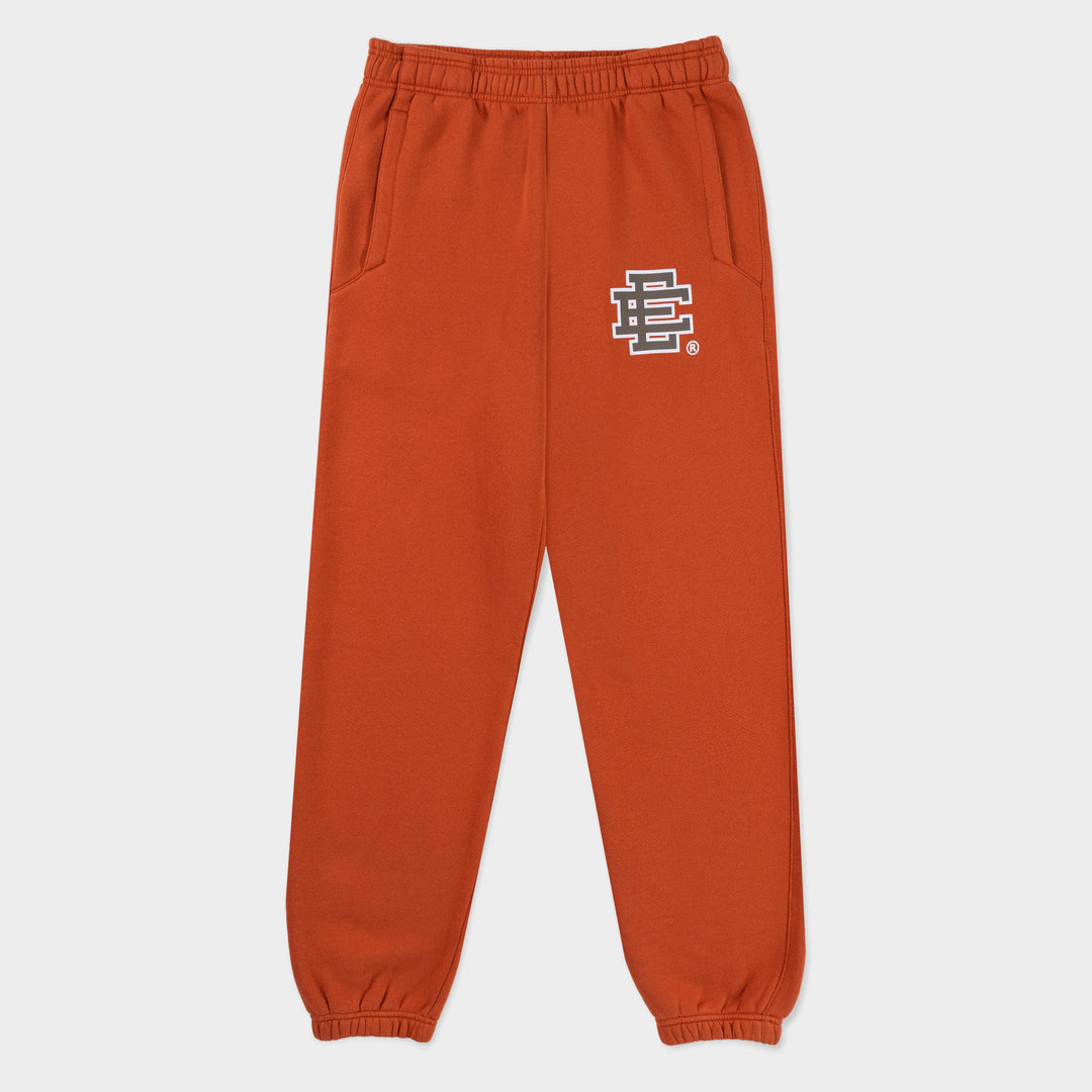 EE® Basic Orange Sweatpants Cuffed | Eric Emanuel Sweatpants