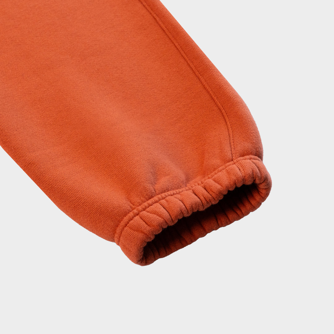 EE® Basic Orange Sweatpants Cuffed | Eric Emanuel Sweatpants