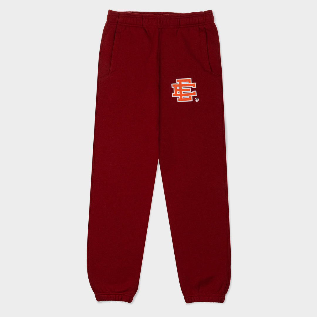 EE® Basic Red Sweatpants Cuffed | Eric Emanuel Sweatpants