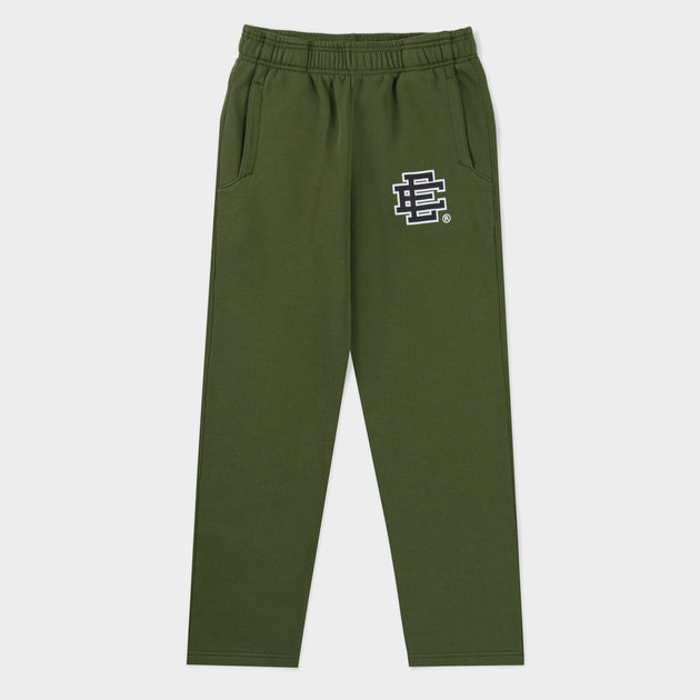 EE® Basic Green Black Sweatpants | Eric Emanuel Sweatpants