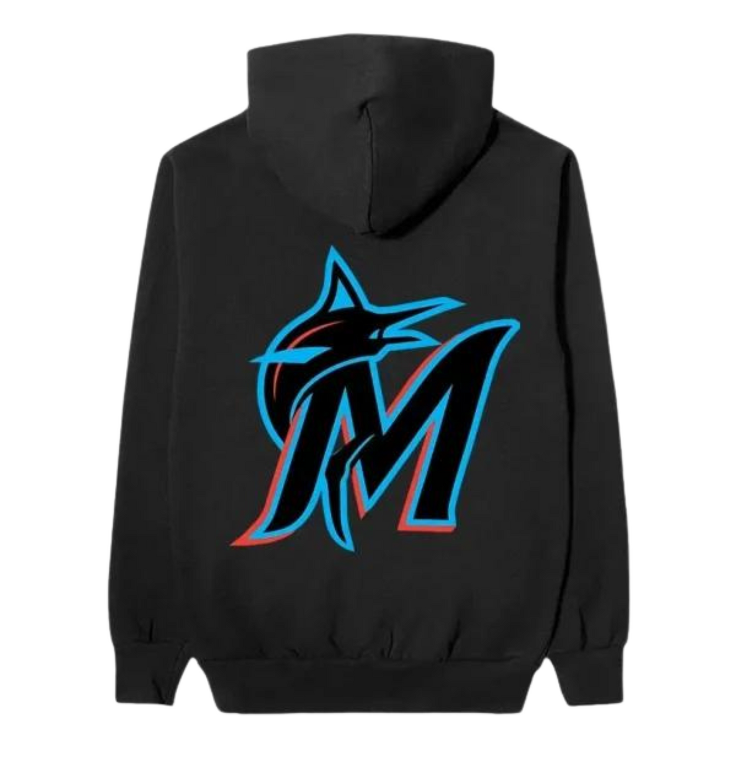 EE MLB Marlins Black Hoodie