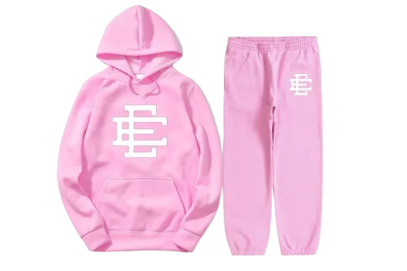 EE White Logo Pink Tracksuit EE White Logo Pink Tracksuit