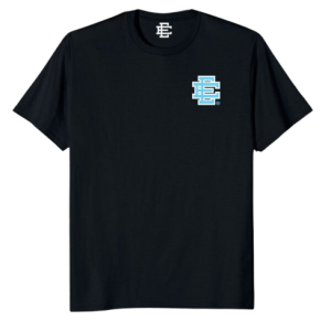 EE Blue Icon Black T-Shirt